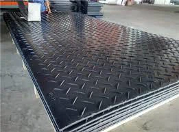 4x8 Corrosion Resistance HDPE Ground Protection Mat Produced With Virgin Raw Material